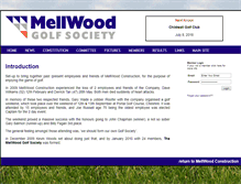 Tablet Screenshot of golf.mellwoodconstruction.co.uk